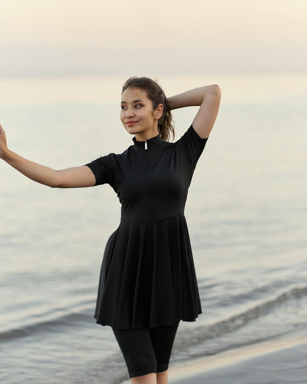 Elegant Mini Burkini 3 Psc Haute Qualite