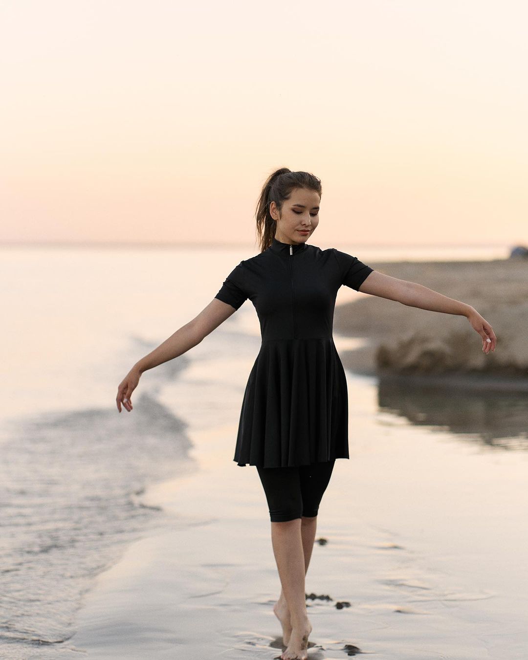 Elegant Mini Burkini 3 Psc Haute Qualite
